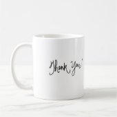 Hartelijk dank, Black Bun Bride Long Bridesmaid Koffiemok (Links)