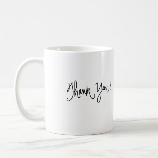 Hartelijk dank, Black Bun Bride Long Bridesmaid Koffiemok (Links)