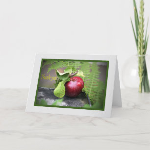 Hartelijk dank, blanco Kaart