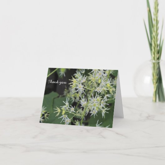 Hartelijk dank, bloemen bedankkaart (Voorkant)