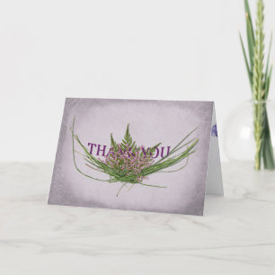 Hartelijk dank, Bouquet Bedankkaart