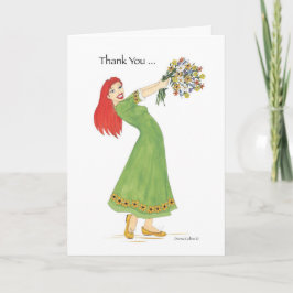 Hartelijk dank, Bouquet Kindness Bedankkaart