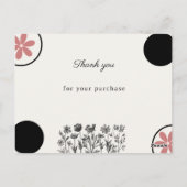 Hartelijk dank briefkaart (Achterkant)