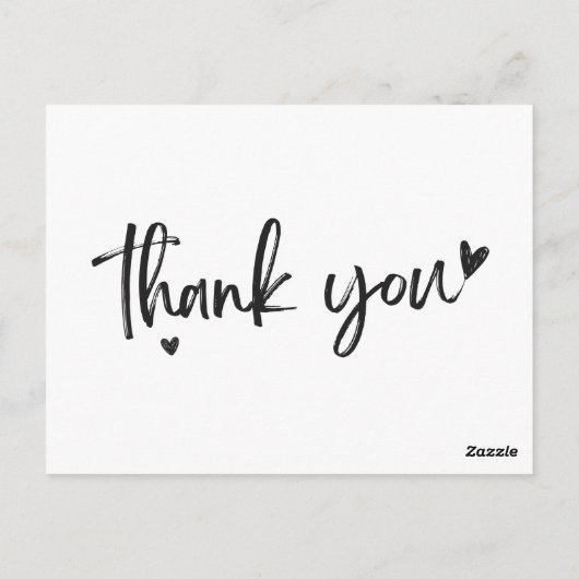 Hartelijk dank briefkaart (Achterkant)