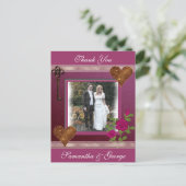 Hartelijk dank briefkaart (Staand voorkant)