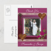 Hartelijk dank briefkaart (Voorkant / Achterkant)