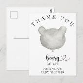 Hartelijk dank briefkaart (Voorkant / Achterkant)