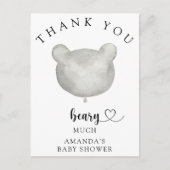 Hartelijk dank briefkaart (Voorkant)