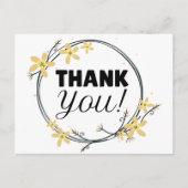 Hartelijk dank briefkaart (Voorkant)