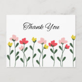 Hartelijk dank briefkaart (Voorkant)