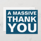 Hartelijk dank, Briefkaart (Voorkant / Achterkant)