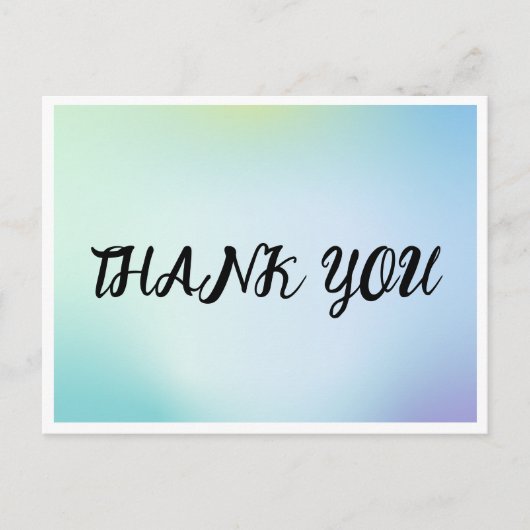 Hartelijk dank briefkaart (Voorkant)