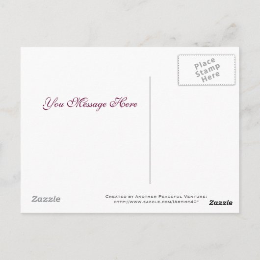 Hartelijk dank briefkaart (Achterkant)