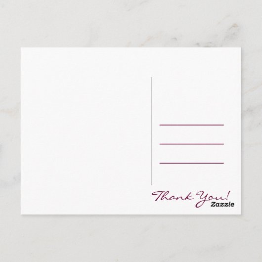 Hartelijk dank briefkaart (Achterkant)