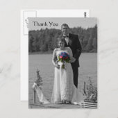 Hartelijk dank briefkaart (Voorkant / Achterkant)