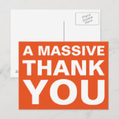 Hartelijk dank, Briefkaart (Voorkant / Achterkant)