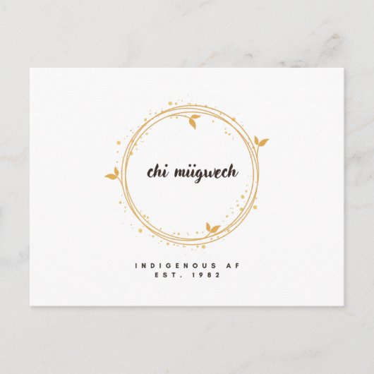 Hartelijk dank briefkaart (Voorkant)