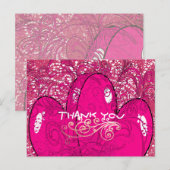 Hartelijk dank briefkaart (Voorkant / Achterkant)