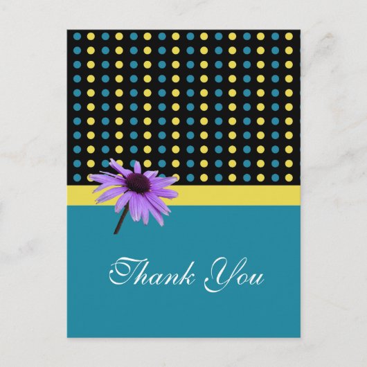 Hartelijk dank briefkaart (Voorkant)