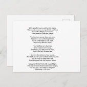 Hartelijk dank briefkaart (Voorkant / Achterkant)