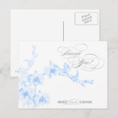 Hartelijk dank briefkaart (Voorkant / Achterkant)