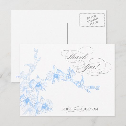 Hartelijk dank briefkaart (Voorkant / Achterkant)