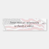 Hartelijk dank bumpersticker (Voorkant)