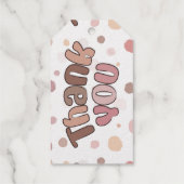 Hartelijk dank cadeaulabels (Achterkant)
