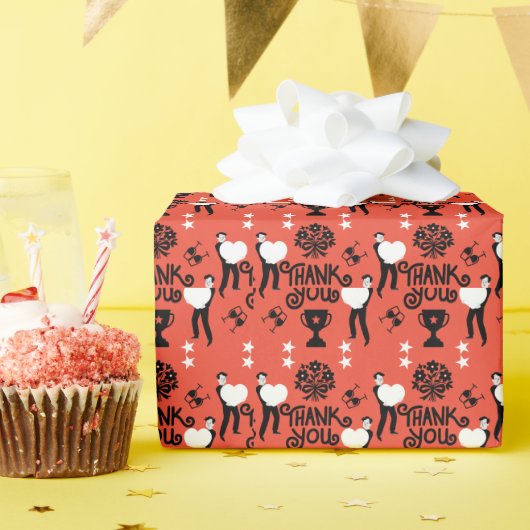 Hartelijk dank cadeaupapier (Verjaardagsfeest)