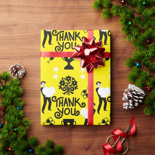 Hartelijk dank cadeaupapier (Feestdagen Geschenken)