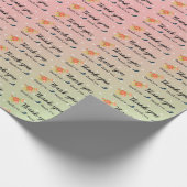 Hartelijk dank cadeaupapier (Hoek)