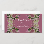 Hartelijk dank! Card Pack van 10 Bedankkaart (Voorkant / Achterkant)