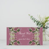 Hartelijk dank! Card Pack van 10 Bedankkaart (Staand voorkant)