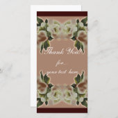 Hartelijk dank! Card Pack van 10 Bedankkaart (Voorkant / Achterkant)