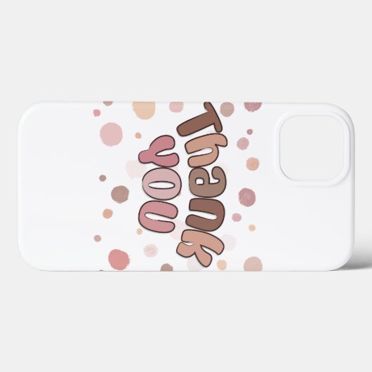 Hartelijk dank Case-Mate iPhone case (Achterkant (horizontaal))