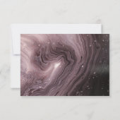 Hartelijk dank, collega's en bruine marmer, Gold l Notitiekaartje (Achterkant)