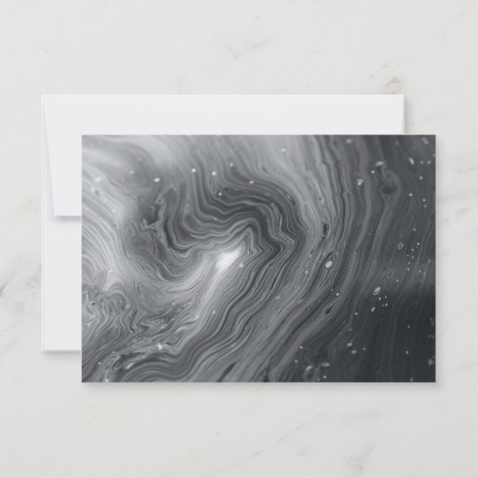 Hartelijk dank, collega's en grijze marmer, Gold l Notitiekaartje (Achterkant)