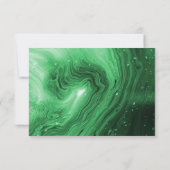 Hartelijk dank, collega's en Groene Marmer, Gold l Notitiekaartje (Achterkant)