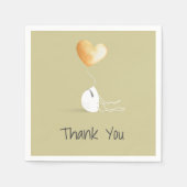 Hartelijk dank - Coronavirus Edition Servet (Voorkant)