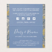 Hartelijk dank, Daisy Wildflower & Yellow Rowan Be Kaart (Binnenkant ongevouwen)