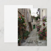 Hartelijk dank, dames en heren Italiaans Sidestree Kaart (Voorkant / Achterkant)