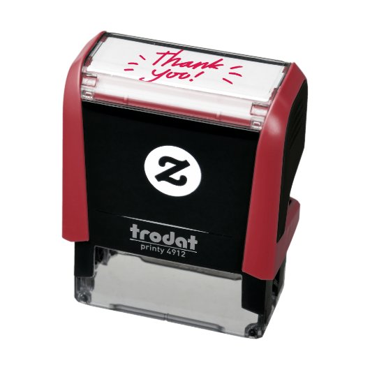 Hartelijk dank, dank u. zelfinktende stempel (Product)