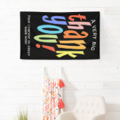 Hartelijk dank, dank voor uw waardering spandoek (Insitu)