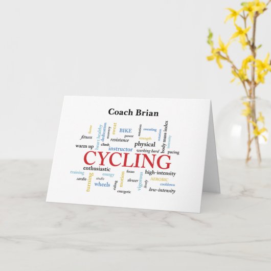 Hartelijk dank dat u de instructeur van de Klasse Kaart (Gele Bloem)