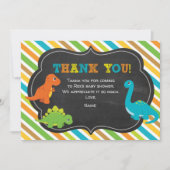 Hartelijk dank, Dinosaur Bedankkaart (Voorkant)