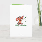 Hartelijk dank, dokter Custom Flower Garden Floral Bedankkaart (Achterkant)