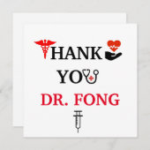 Hartelijk dank Doktersgezondheidszorg (Voorkant / Achterkant)