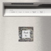 Hartelijk dank, driftwood Pattern Foto Beach Natuu Magneet (Insitu (Vaatwasser))