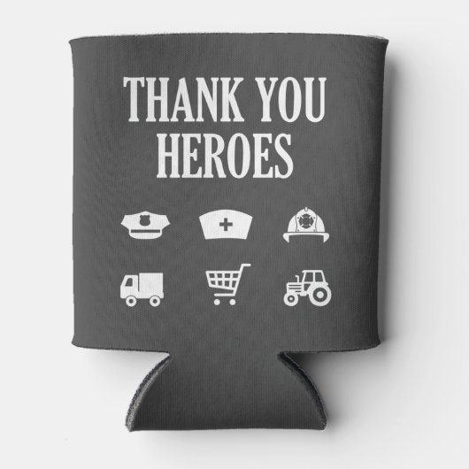 Hartelijk dank | Eerste respondenten Blikjeskoeler (Voorkant)