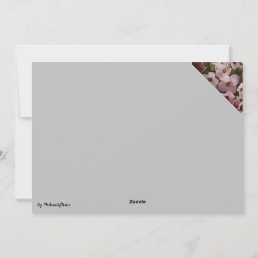 Hartelijk dank feestdagenkaart (Achterkant)